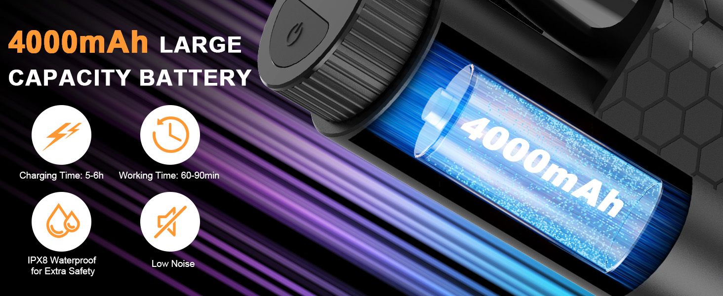 Портативна кемпінгова душова кабіна Forever Speed з акумулятором та шлангом 2м. Підходить для відпочинку на природі, миття авто, пляжу та подорожей.