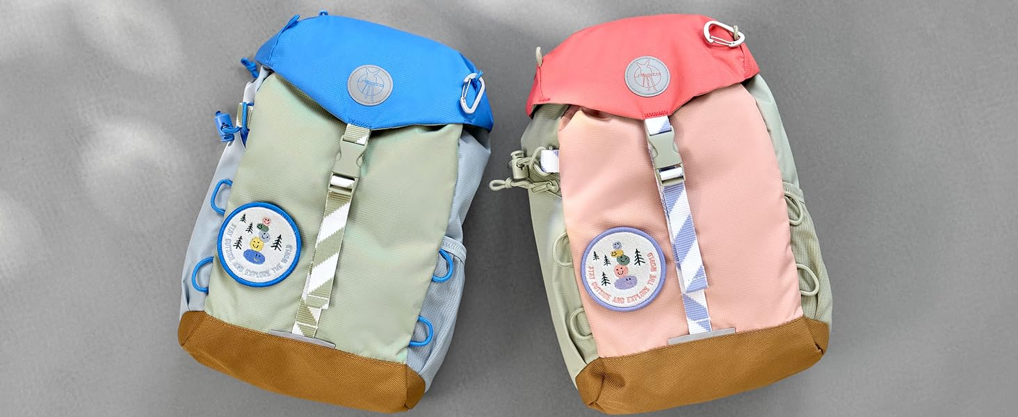 Дитячий рюкзак LÄSSIG для садка та прогулянок - від 3 років, 9 літрів, рожевий