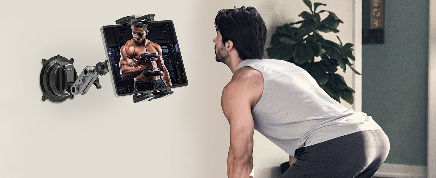 Утримувач для планшета в авто, 360° поворотний, універсальний, для iPad, iPhone, Galaxy, 4.7-12.9 дюймів