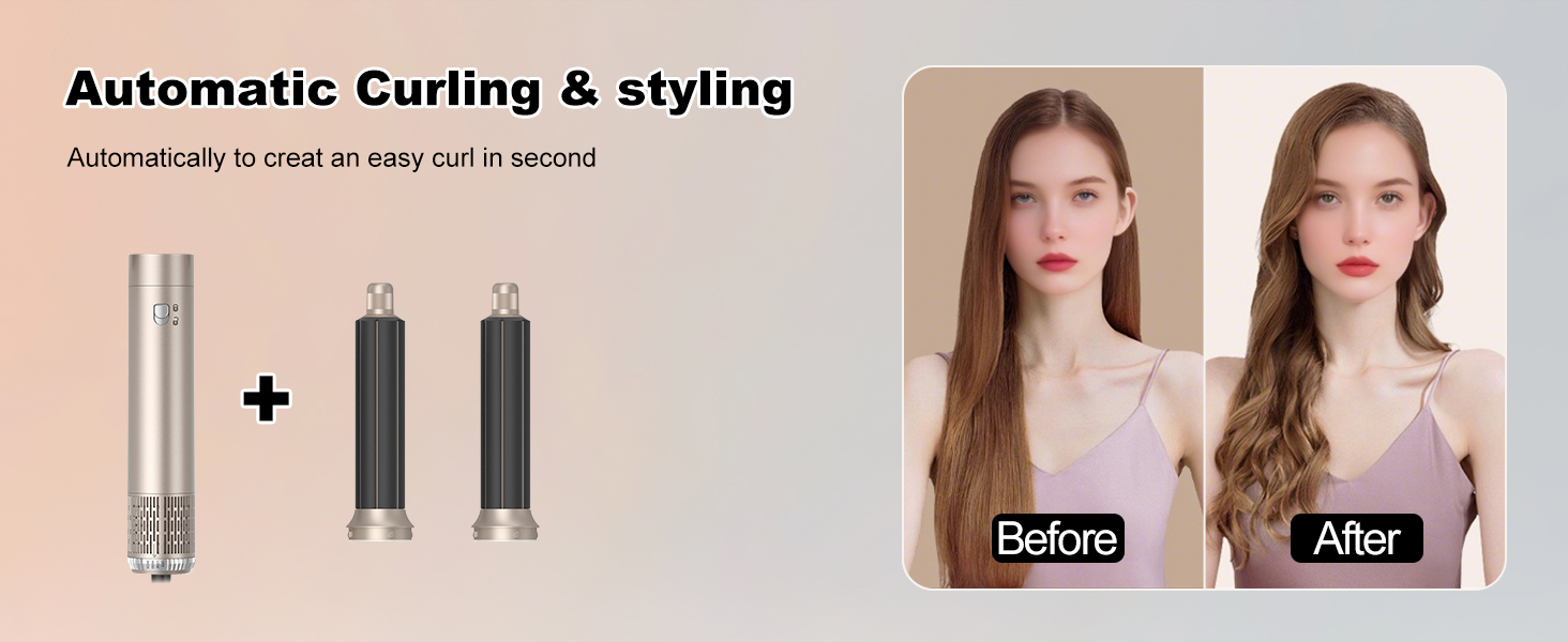 Набір для укладки волосся Souvik 6шт: щітка-фен, плойка, об'єм, сушка - срібло