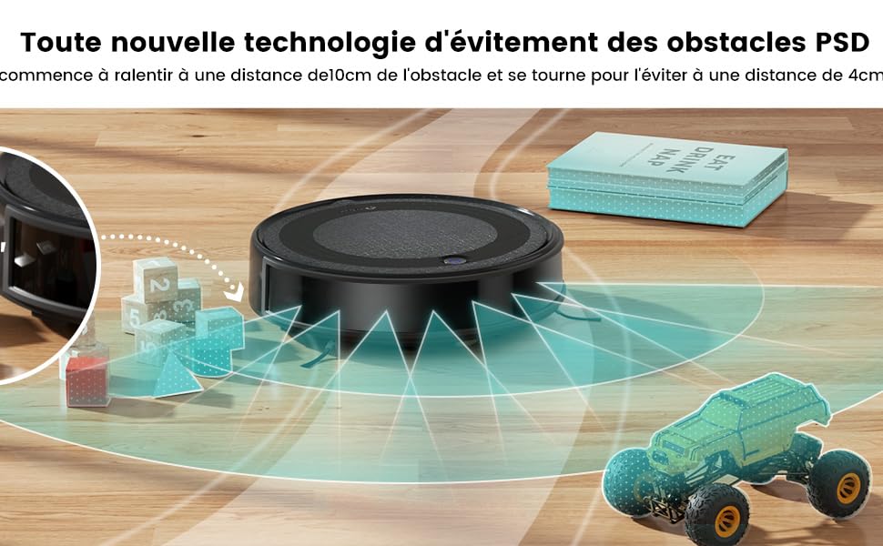 Робот-пилосос LEFANT M2 Plus з функцією миття, 6000Pa, LiDAR-навігація, самоочищення, для видалення шерсті тварин, білий (M1)