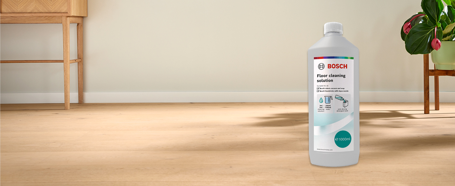 Акумуляторний пилосос для сухого та вологого прибирання Bosch BHF41WS з функцією миття підлоги, системою двох баків, LED-підсвіткою та потужністю всмоктування 24 000 Па