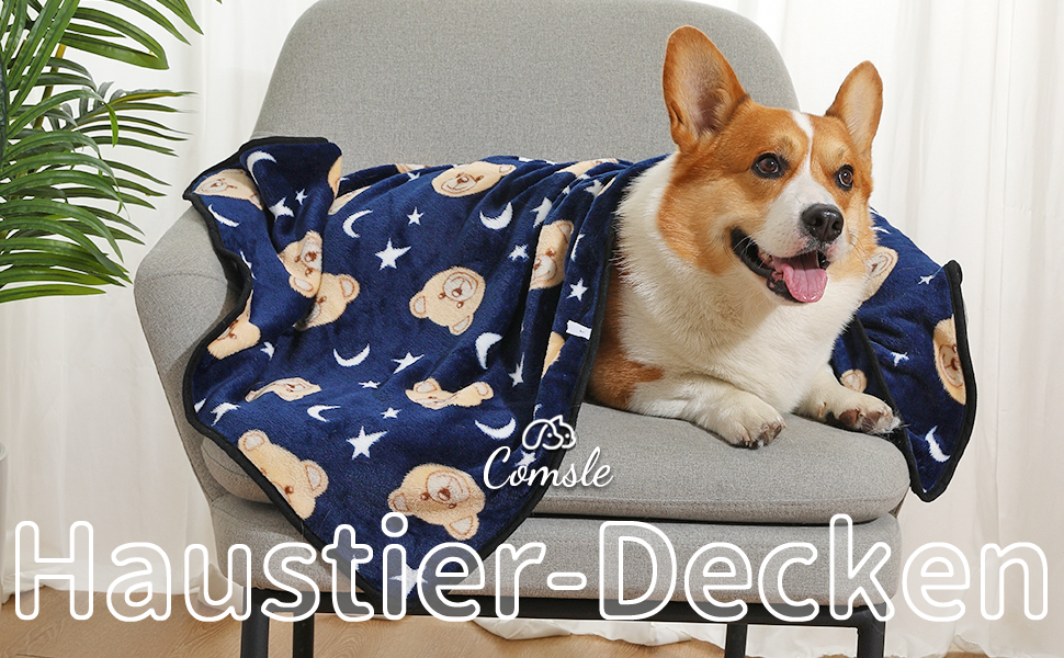 М'яка ковдра для собак та котів Demigeat, 3 шт. – тепла, миюча, для літа та весни, для лежанки, переноски (середній, сірий)