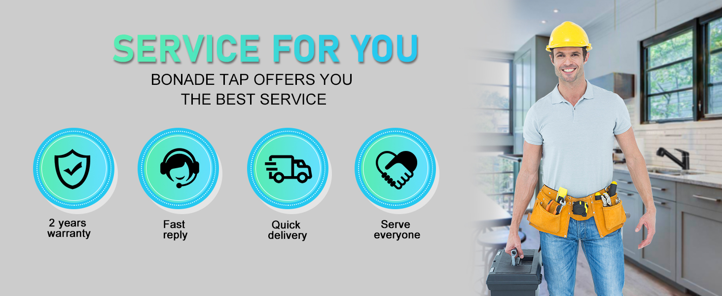 Висувна кухонна змішувач BONADE з двома виходами для води, поворотна на 360°, чорний