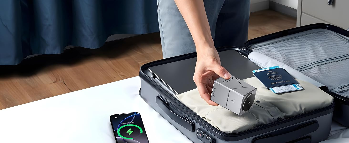 ZEEHOO 3-в-1 зарядний станція для Apple MagSafe: зарядка для iPhone, Apple Watch та AirPods (30W USB-C), сірий