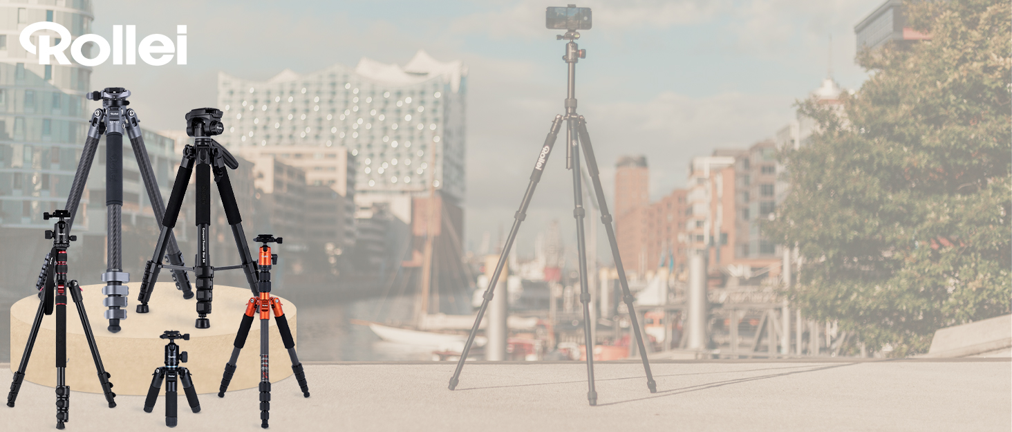 Карбоновий відеоштатив Rollei Easy Traveler Video: навантаження 4,5 кг, висота 164 см, ультралегкий та компактний