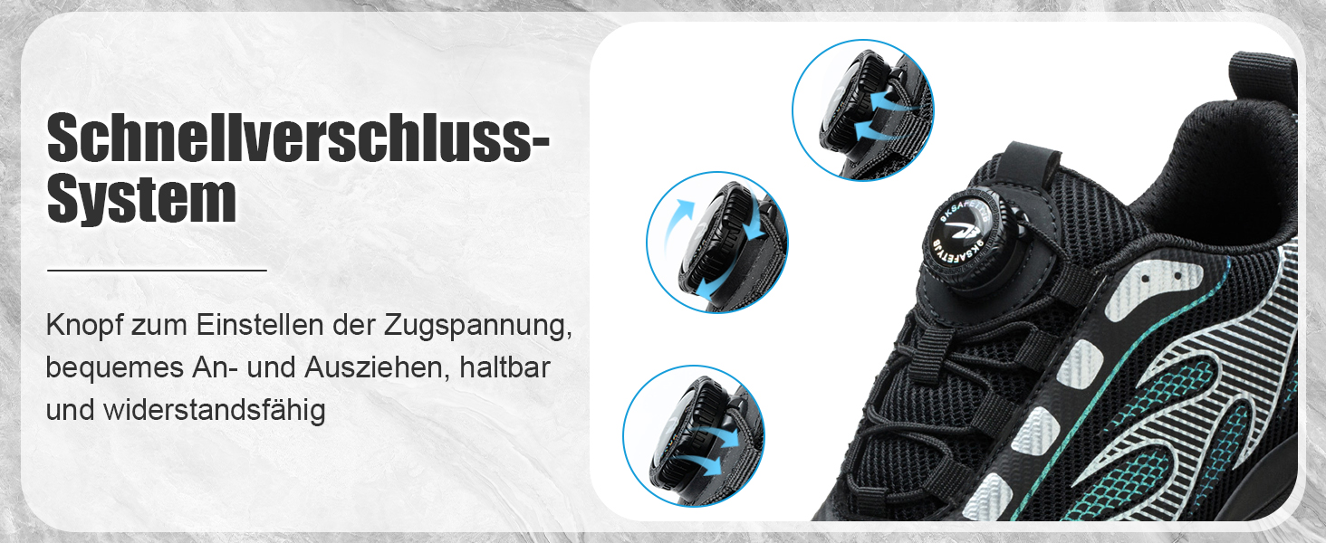 Черевики безпеки унісекс для чоловіків та жінок. Спортивні робочі черевики з металевим капами. Дихаючі, легкі, розміри 38-46 EU, сірий колір.