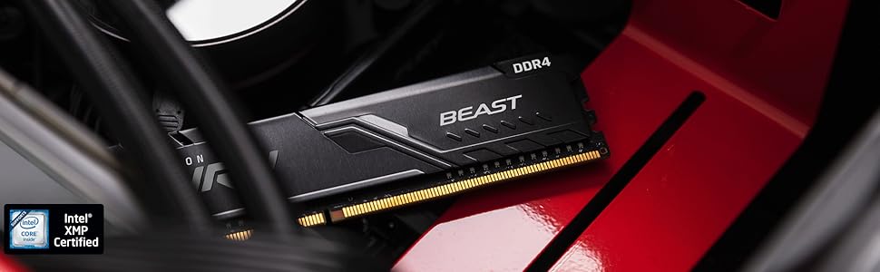 Kingston FURY Beast 32GB (2x16GB) DDR4 3600MHz CL18 Комп'єкт оперативної пам'яті для ПК