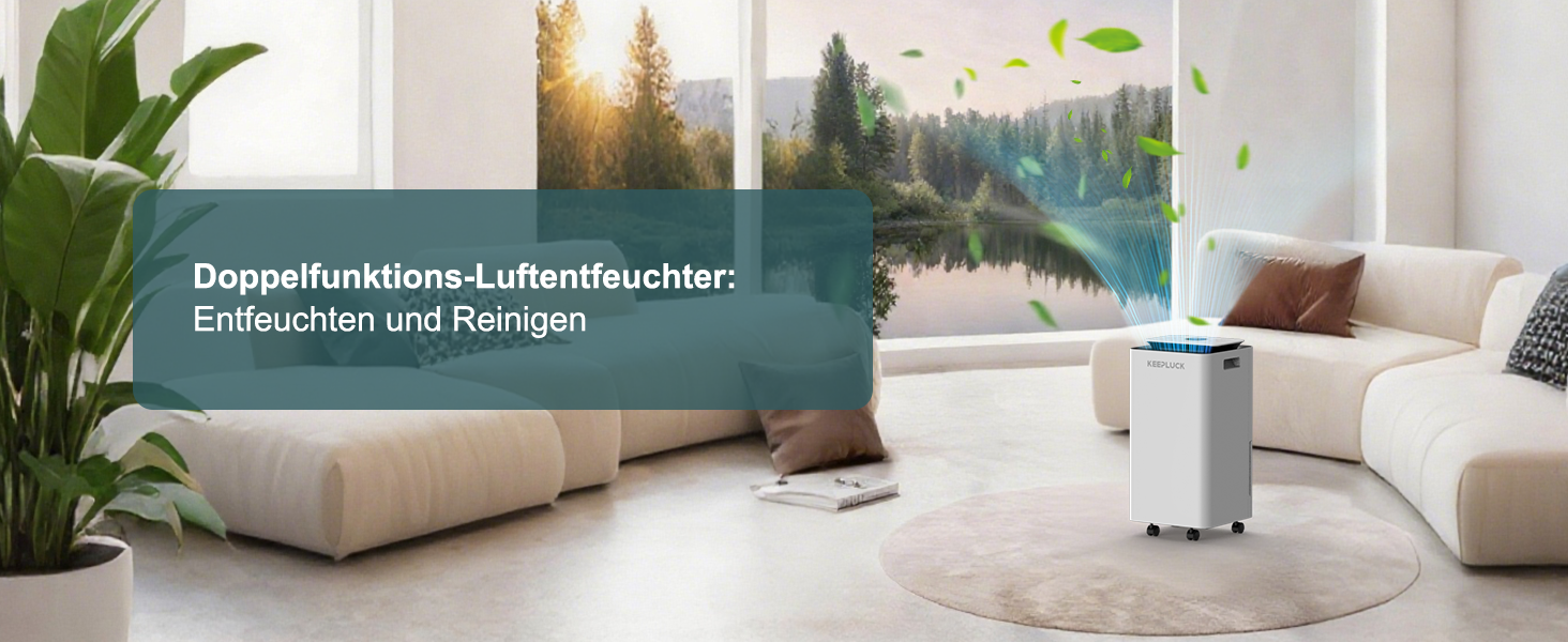 Зволожувач повітря 12L/24H для ванної кімнати та кімнати, 18-24м², білий (FDD12)