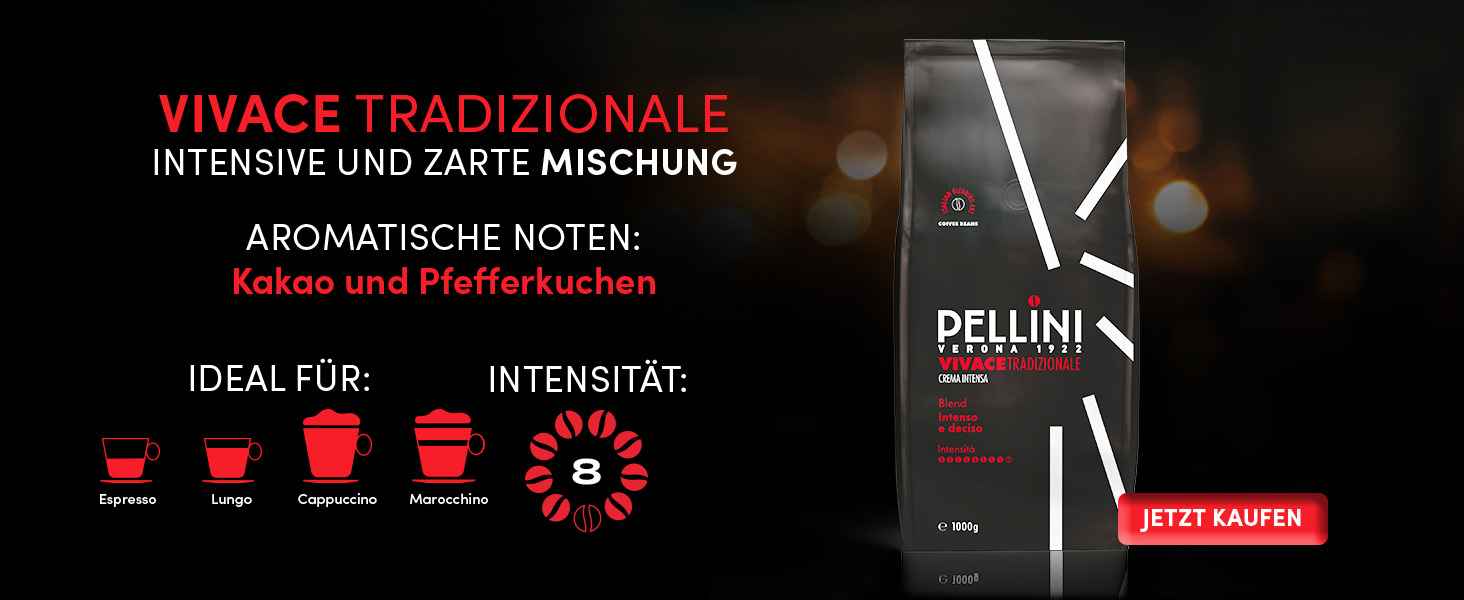 Кава в зернах Pellini N.9 Cremoso для еспресо, 1 кг