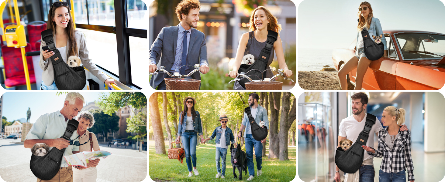 Сумка-переноска для собак CUBY, літня, для маленьких собак та котів, сітка, ремінь на одне плече, чорна, з підстилкою для ніг, регульована