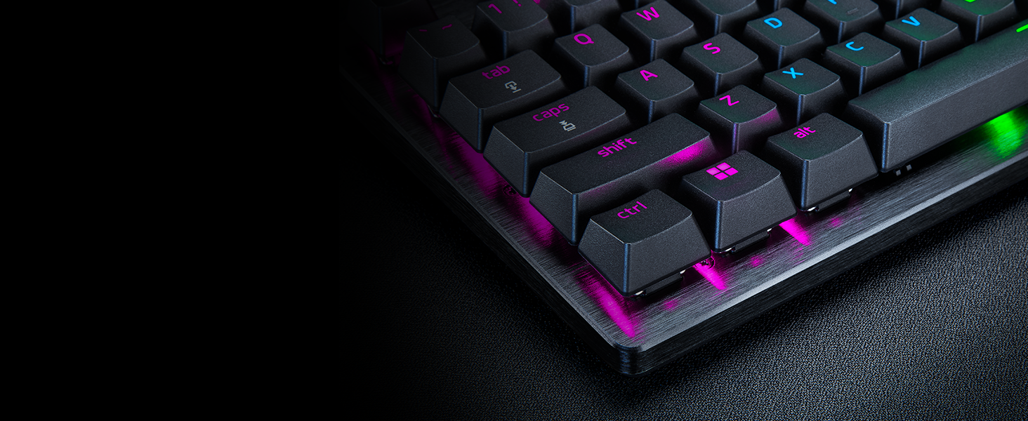 Клавіатура Razer Huntsman V3 Pro 60% - Механічна, Оптична, QWERTZ DE, Чорна