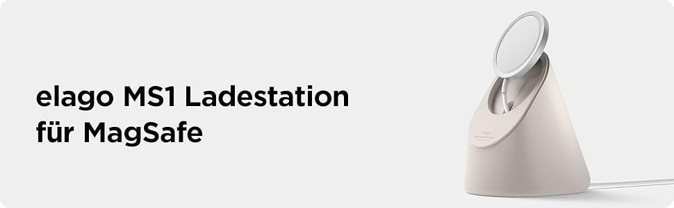 Підставка для зарядки iPhone Elago MS1 сумісна з MagSafe, Taupe (без зарядного пристрою)