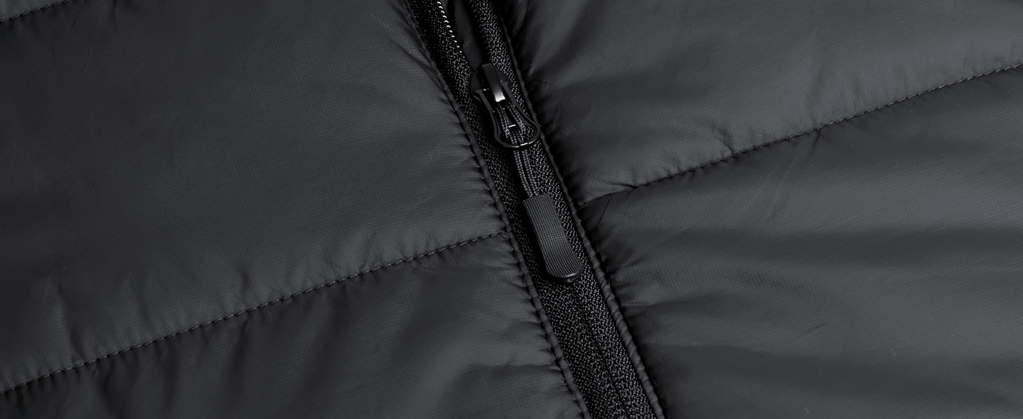 Гріюча жилетка для чоловіків та жінок з Powerbank 18400mAh, 10 зон нагріву, для кемпінгу, мотоциклів, катання на лижах, чорна, розмір L