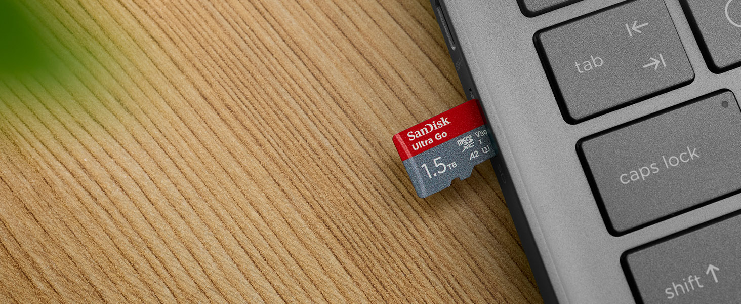 Карта пам'яті SanDisk Ultra Go microSDXC 64GB UHS-I Class 10 U1 A1 з адаптером для смартфонів та планшетів, до 150 МБ/с