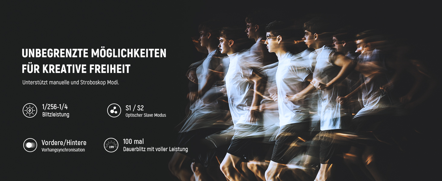 NEEWER Z2-N: Спалах 2.4G TTL з круглим голівкою для Nikon, 76W, покращена панель керування, моделювальна лампа, TTL/M, HSS 1/8000s, акумулятор 2600mAh