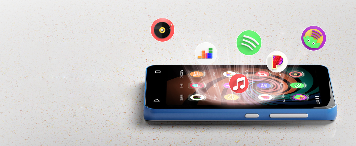 MP3 плеєр 160GB з Bluetooth та WiFi, Android плеєр для дітей з сенсорним екраном 4