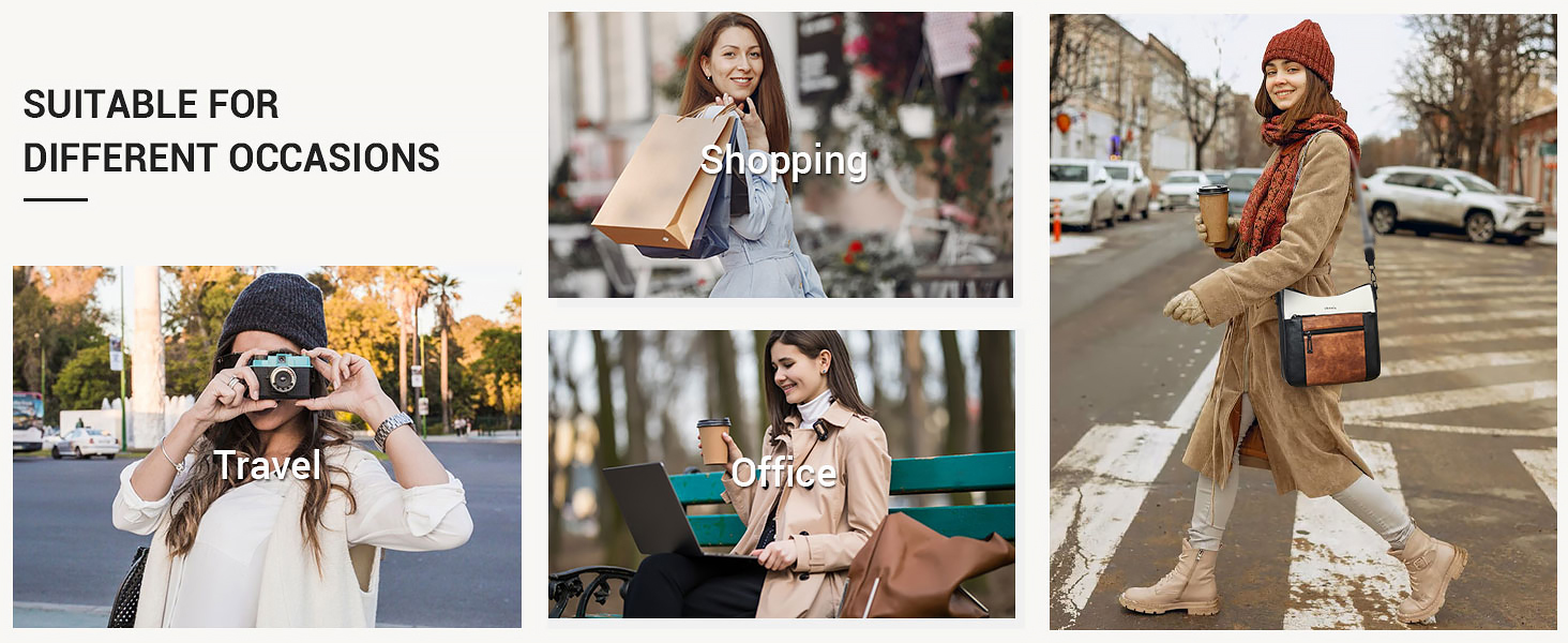 Сумка жіноча через плече Shrrie, екошкіра, чорно-коричнева, з ременем, для подорожей