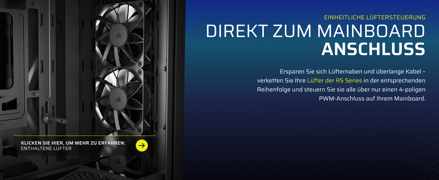 Корпус для ПК Corsair 3200D RS Mid-Tower ATX, чорний