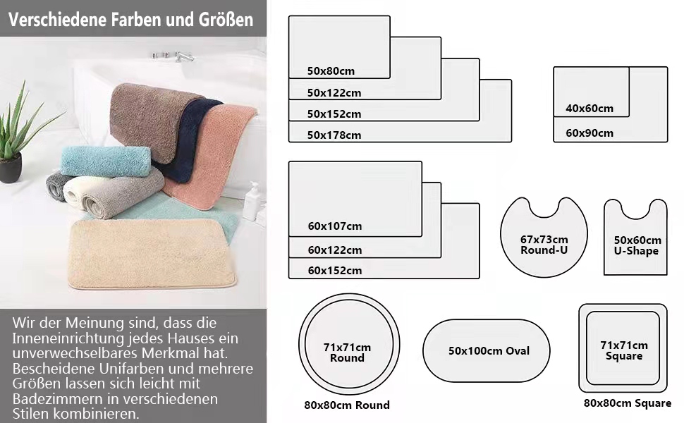 Килимок для ванної кімнати з антиковзким покриттям, 50 x 122 см, темно-сірий. М'який, з мікрофібри, швидковисихаючий, для ванної кімнати.