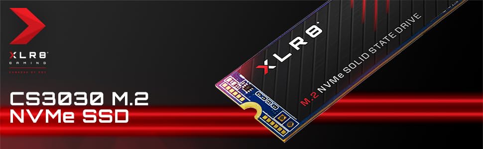 SSD PNY XLR8 CS3030 500GB m.2 NVMe - Швидкий накопичувач