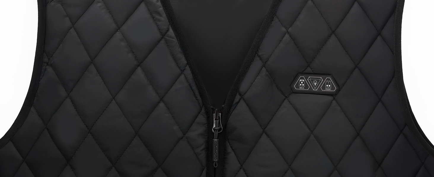 Електрична гріюча жилетка KEMIMOTO для жінок з 8 зонами нагріву, 3 режими, USB, для мотоцикла, відпочинку, катання на лижах, XL