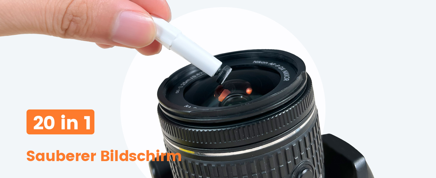 Набір для чищення гаджетів 20 в 1: клавіатура, навушники, камера, монітор, телефон. З щіткою та стилусом.