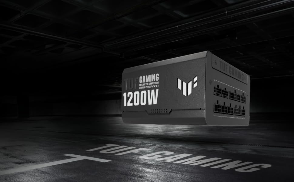 Блок живлення ASUS TUF Gaming 1200W Gold, сертифікація 80 PLUS Gold, модульний