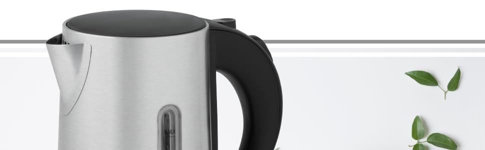 Електричний чайник Orbegozo KT 6022, 0.8 л, нержавіюча сталь, автовимкнення, швидке кип'ятіння