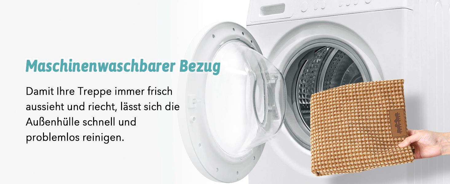Сходинки для собак маленьких порід, 4 сходинки, 45 см, знімний чохол (світло-коричневий, 60x45x45 см)