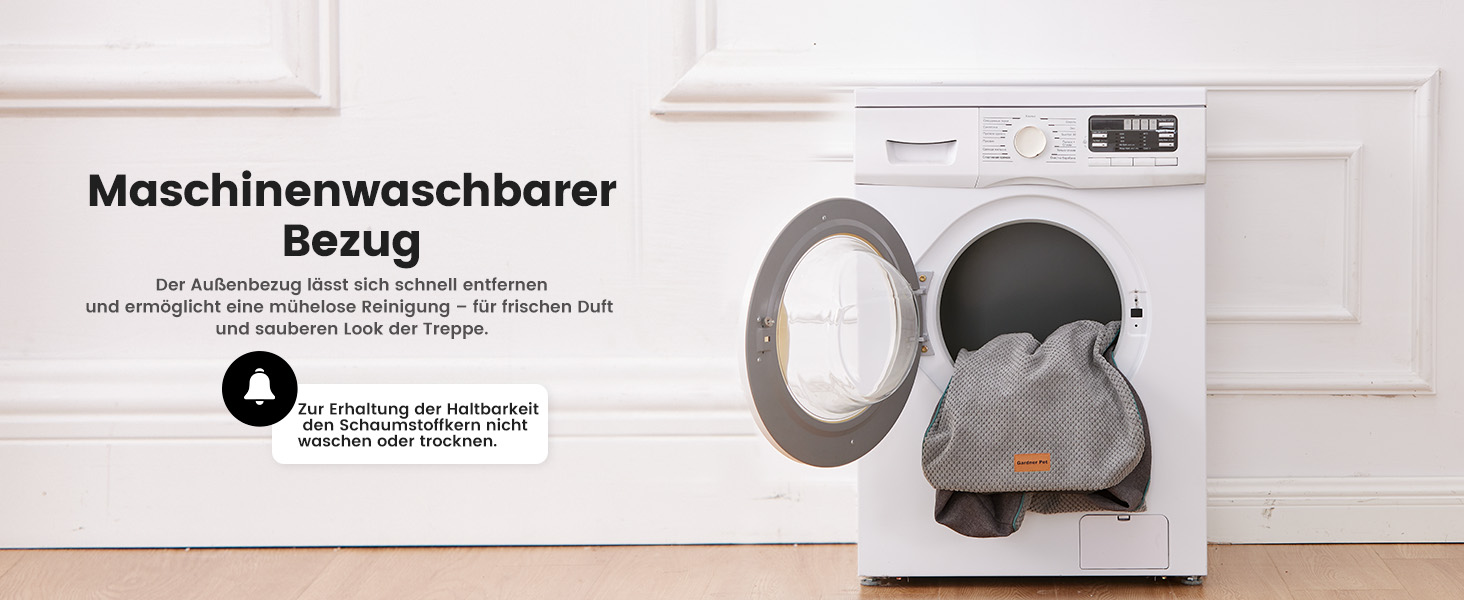 Сходинка для собак Gardner Pet - 3 сходинки, 35/42 см, з водонепроникним покриттям, для ліжка, дивану, крісла