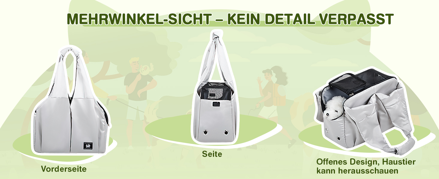 Чорна сумка-переноска для собак та котів ALLSOPETS - легка, дихаюча, для подорожей та відпочинку на природі