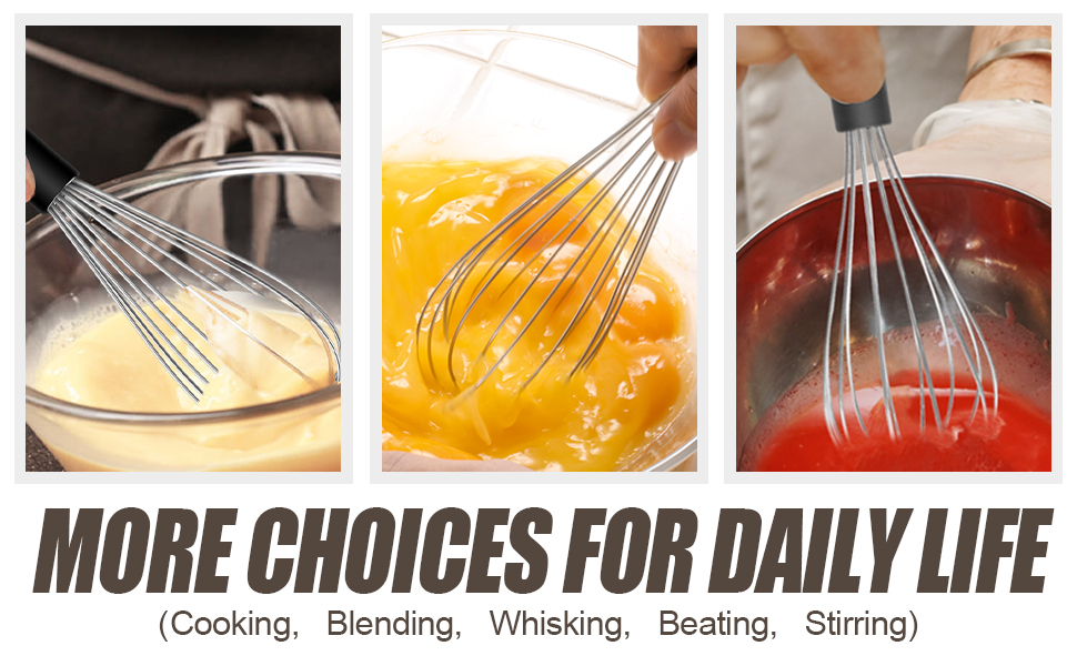 Набір міксерів Walfos® з нержавіючої сталі: 21 см, 23 см, 28 см. 3 шт. для збивання, змішування та приготування