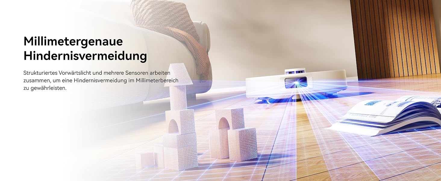 Робот-пилосос NARWAL Freo S з функцією миття підлоги, 8000Pa, 8N тиск, станція самоочищення 3.5L, LDS-лазерна навігація та 3D-картування, керування через додаток, для килимів/шерсті домашніх тварин