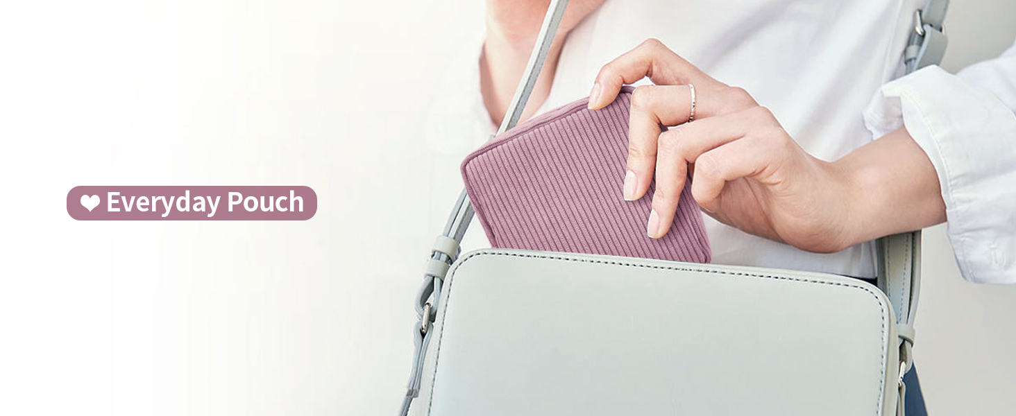 Косметичка MAGEFY для макіяжу: 2 шт. у наборі, з відділеннями, з корду, для подорожей, бежевий колір