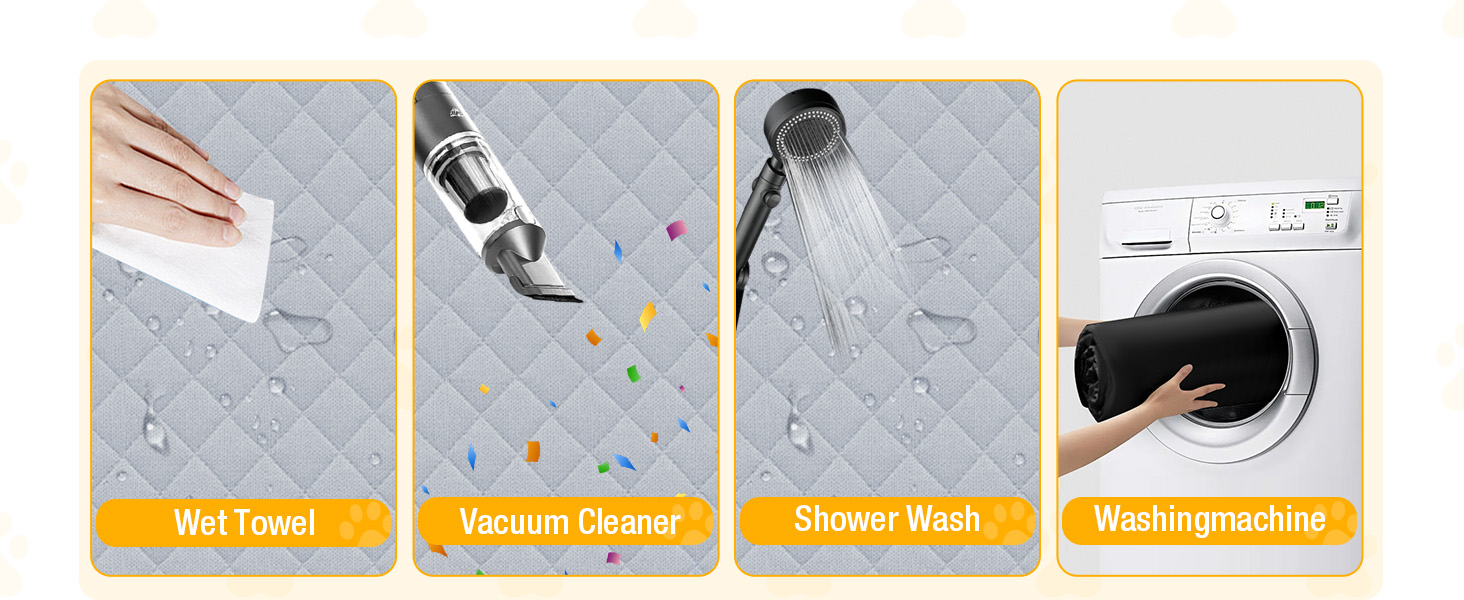 Захист для багажника автомобіля для собак: водонепроникний та стійкий до подряпин килимок з захистом бокових панелей та краю багажника. Легкий у догляді та міцний. Сірий колір.