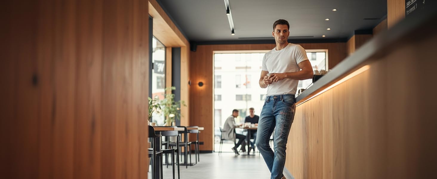 Чоловічі джинси Camp David NI:CO Regular Fit Stretch Dark Used 34W/32L