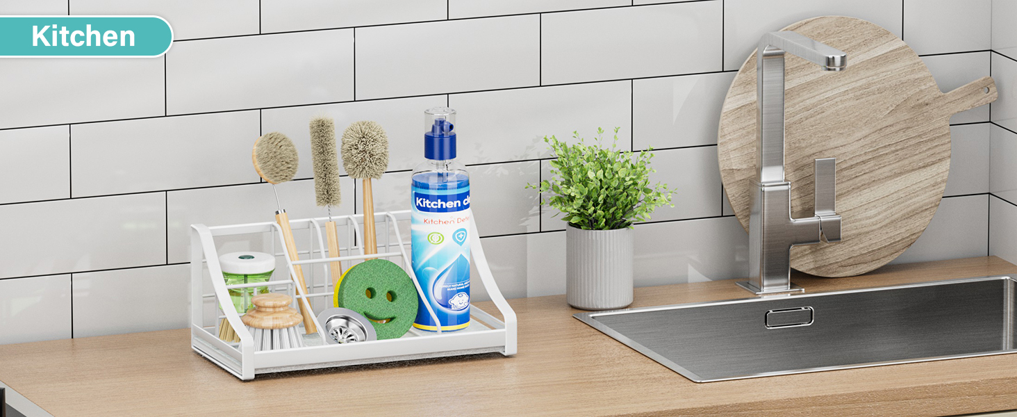 Toothbrush Holder, Instant Organizer – Bathroom Countertop Organizer, Kids, Electric Toothbrush & Toothpaste Holder – 7 Compartments, Bathroom Sink Accessories, Storage