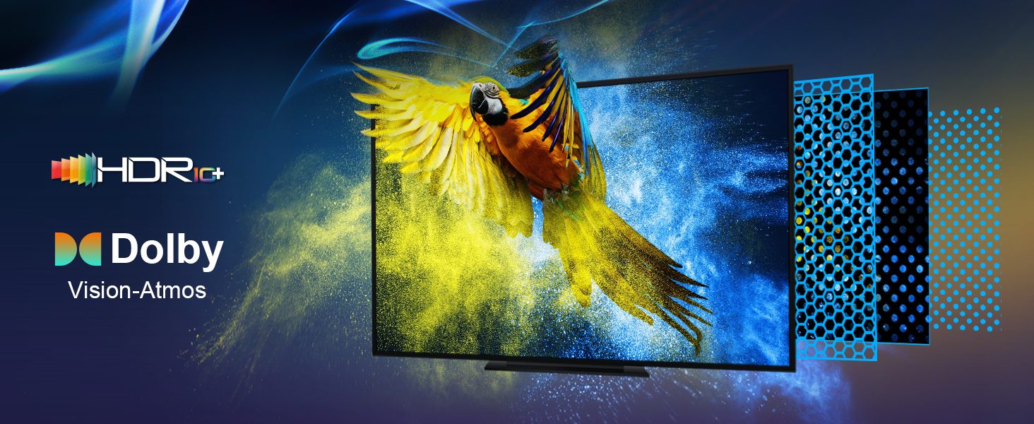 Кабель HDMI 2.2, 2 метри, 96Gbps, 16K/12K/10K/8K/4K@120Hz/240Hz/480Hz, eARC, HDR10+, Dolby Atmos/Vision, HDCP 2.2, для PS5, Xbox, Soundbar, Fire TV, HDTV