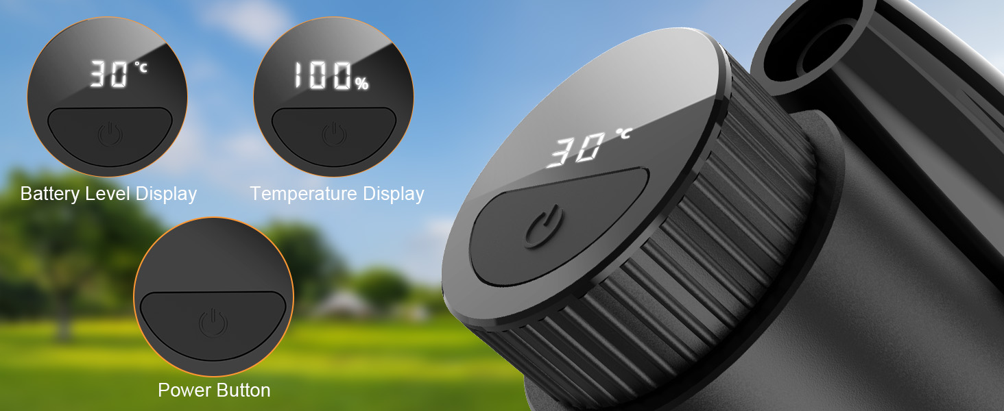 Портативна кемпінгова душова кабіна Forever Speed з акумулятором та шлангом 2м. Підходить для відпочинку на природі, миття авто, пляжу та подорожей.