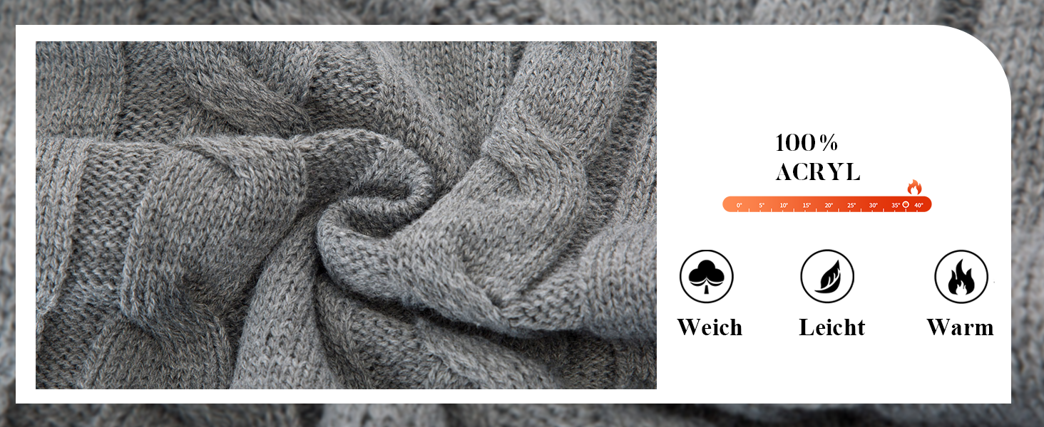 Світер чоловічий PJ PAUL JONES з кофтами, в'язаний з візерунком, з трикотажною фактурою та стійким коміром для осені/зими (M, Синій)