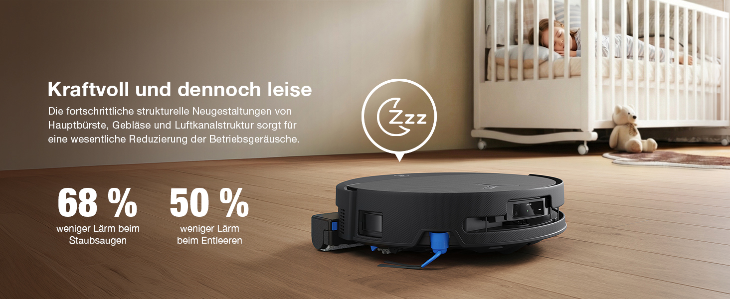 Робот-пилосос з функцією вологого прибирання ECOVACS T90 PRO Omni, 30 000 Па, PowerBoost, чорний