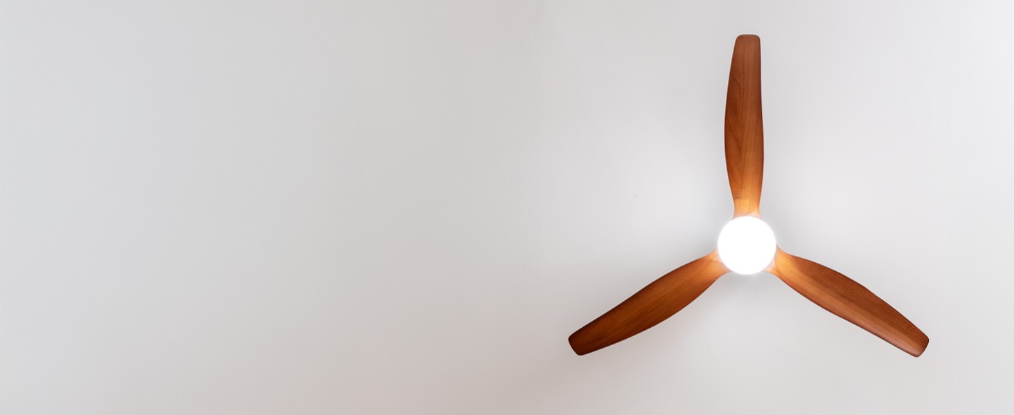 Стеляний вентилятор Cecotec Energysilence Aero 5600 Classic White з LED-підсвічуванням, 40W, діаметр 132 см, 6 швидкостей, пульт, літній/зимовий режим