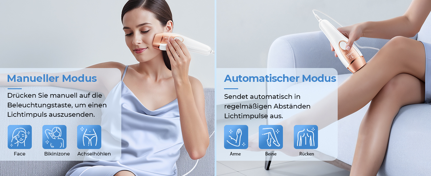 Пристрій для епіляції IPL з охолодженням, 21J та 9 рівнів потужності, 999,900 імпульсів, для жінок, тіло, ноги, зона бікіні, під пахвами