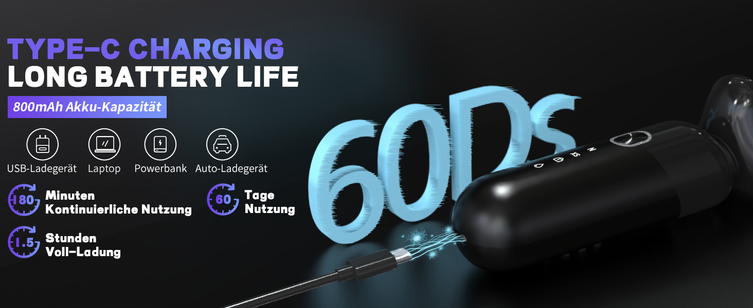 Електричний гоління для чоловіків Sejoy з 4D головкою, бездротовий, для мокрого та сухого гоління, потужний мотор