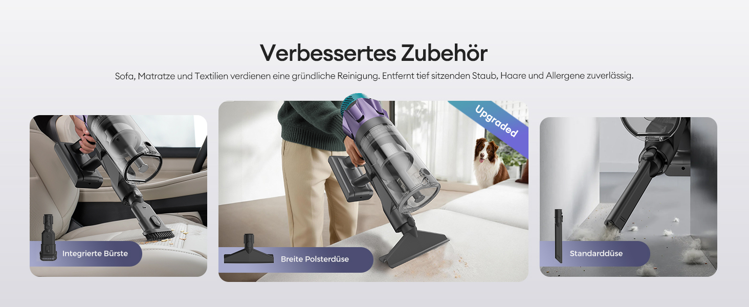 Бездротовий акумуляторний пилосос Ultenic 55000Pa/600W, 80хв, 1.6л, з Multi-Циклон фільтрацією, сенсорним екраном, антизаплутана щітка, док-станція, для шерсті тварин/килимів/твердих підлог, червоний