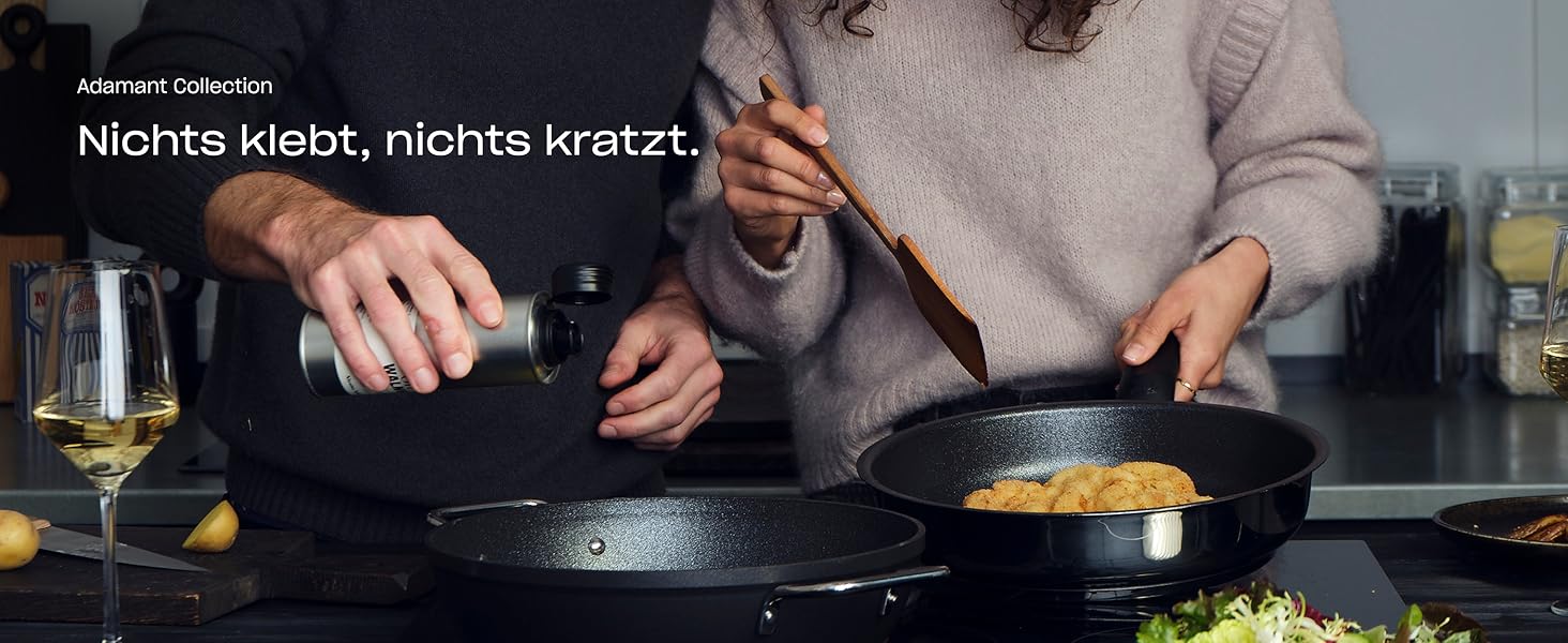 Сковорода Fissler Adamant Classic алюмінієва з антипригарним покриттям 28 см, для індукції