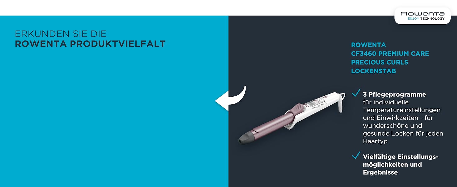 Випрямляч для волосся Rowenta Optiliss SF3210, керамічне покриття, 230°C, білий