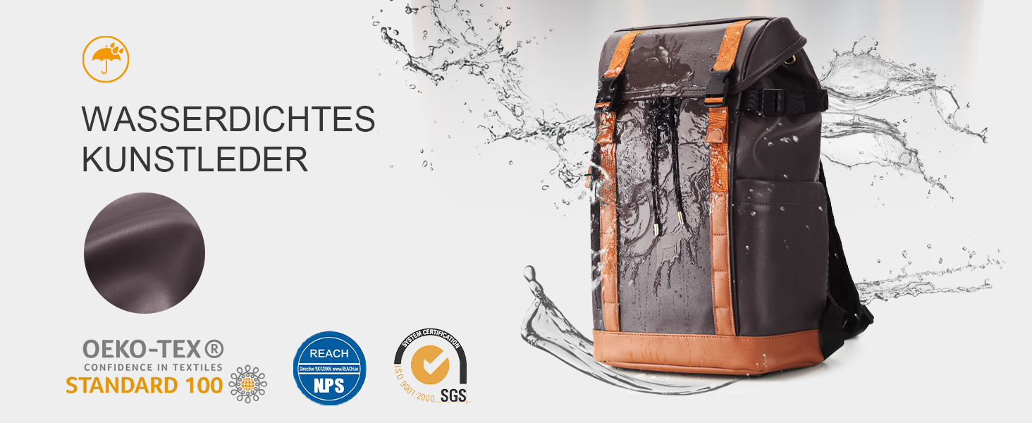 Рюкзак для фотоапарата Tarion: водонепроникний, з відділенням для ноутбука 14