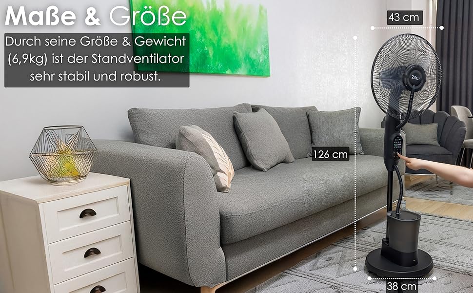 3-в-1 Вентилятор з водяним охолодженням, кліматизатор, очищувач повітря - Aircooler Tower Fan Vader Black